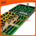 Trampolines grandes con patio interior